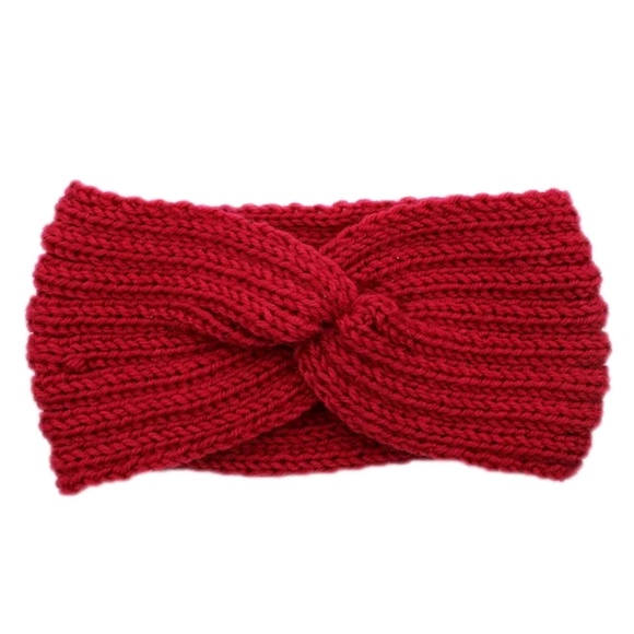 LAST ONE Top knot turban ear warmer headband - Picture 5 of 8